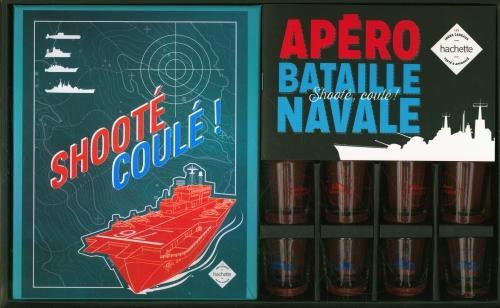 Actual product image Apéro bataille navale : shooté coulé! (Board game, French)