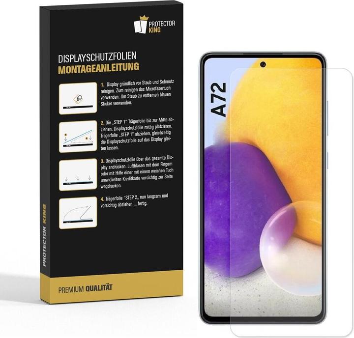 Produktbild Protectorking 3x Premium Displayschutzfolie Matt Entspiegelt (3 Stück, Samsung Galaxy A72)