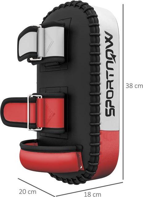 Image du produit Swisshandel24 Tampons de kickboxing pour Muay Thai Tampons de boxe Tampons d'entraînement Tampons de frappe pour (38 cm, 0.40 kg)