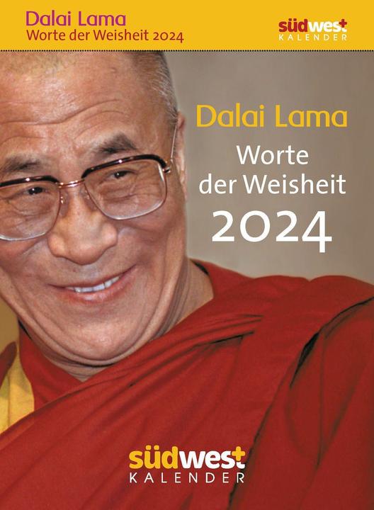 Produktbild Dalai Lama - Worte der Weisheit 2024 - Tagesabreisskalender zum Aufstellen oder Aufhängen (Deutsch)