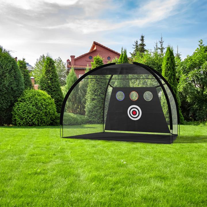 Actual product image Relaxdays Golf practice net