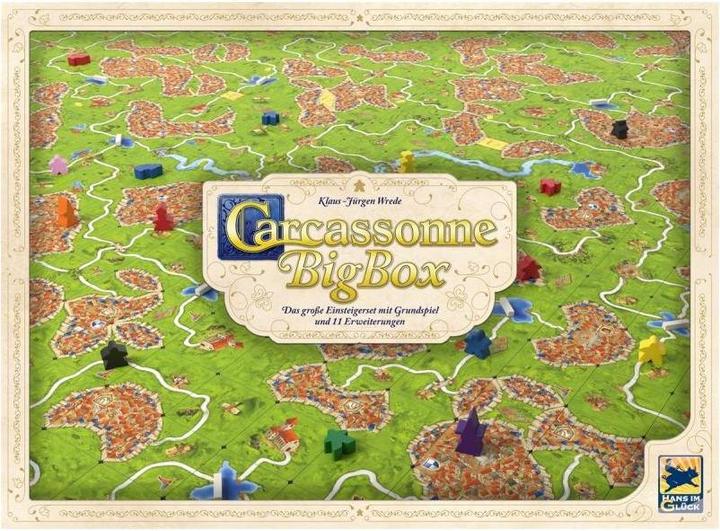Actual product image Hans im Glück Carcassonne Big Box (German)