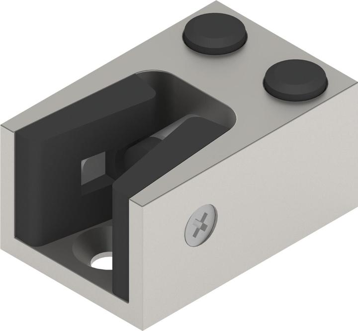 Actual product image Helm Bump stop 200 aluminium stainless steel effect anodised 8-12 mm
