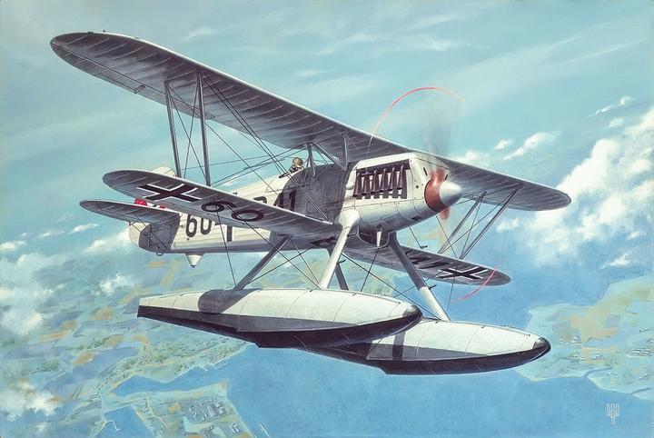 Actual product image Roden Heinkel He51 B.2