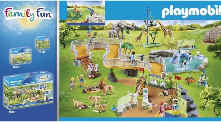 Produktbild Playmobil Löwen im Freigehege (70343, Playmobil Family Fun)