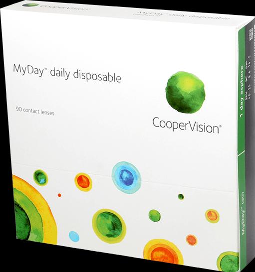 Actual product image MyDay daily disposable (90 Piece, Daily lens, Spherical)