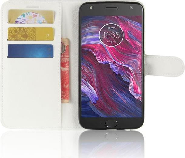 Actual product image MU Classic Classic leather case with litchi texture (Motorola Moto X4)
