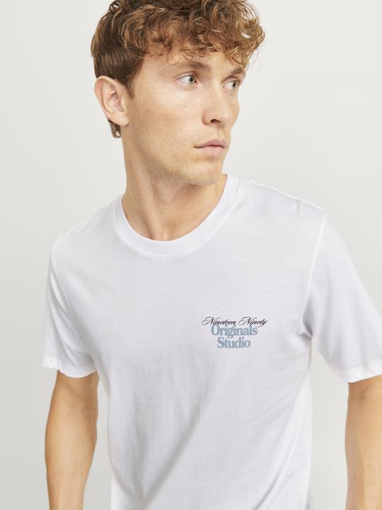 Actual product image Jack & Jones Printed round neck T-shirt T-shirt (XXL)