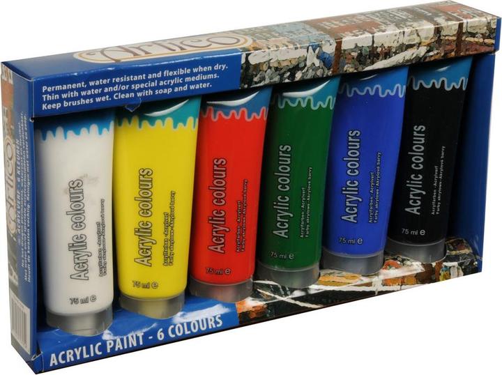 Actual product image Artist&Co Acrylic paint (Multicoloured, 450 ml)