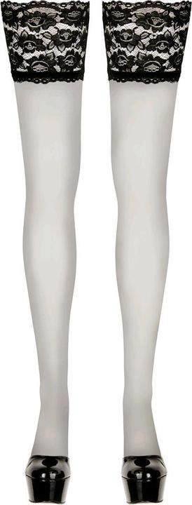 Image du produit Cottelli Collection Bas avec large dentelle florale (M)