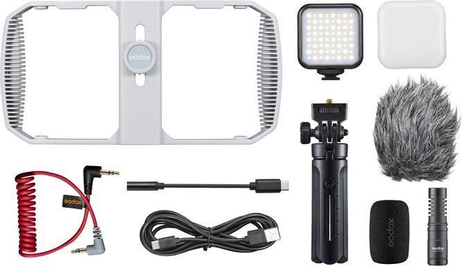 Produktbild Godox Vlogging Kit VK1-UC Mit USB-C Anschluss (Godox)