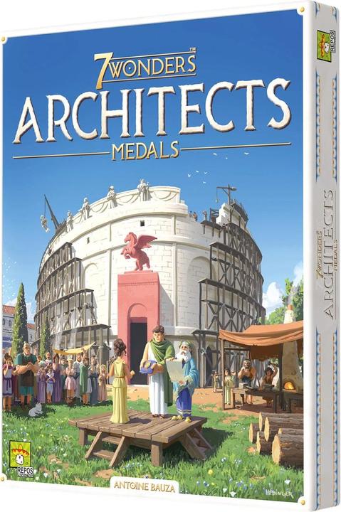 Image du produit Repos Production 7 Wonders Architects - Medals, jeu de cartes, pour 2-7 joueurs, âge 8+ (FR-Erw (Allemand)