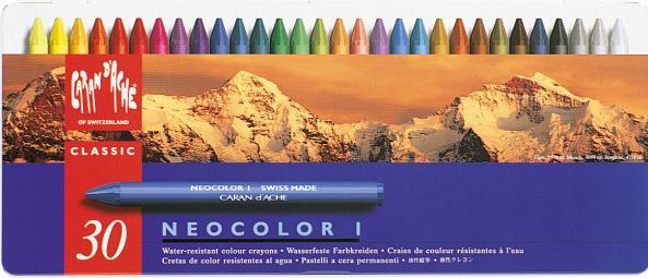 Immagine prodotto Caran d'Ache Neocolor I Metallschachtel (Multicolore, 30 x)