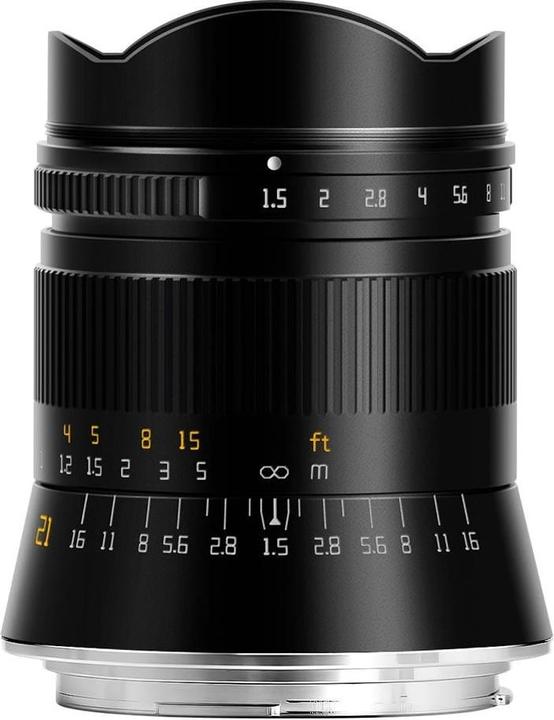 TTArtisan 21mm F1.5 (Canon RF, Plein format)