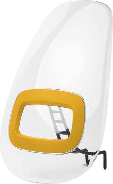 Actual product image bobike One + Windscreen - windshield, glass for Mini One car seat Powerful mustard