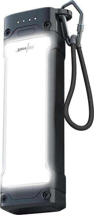 Revolt Outdoor-USB-Powerbank mit 20.000 mAh, LED-Licht, USB-C PD 20 W, LED (20 mAh, 20 W)