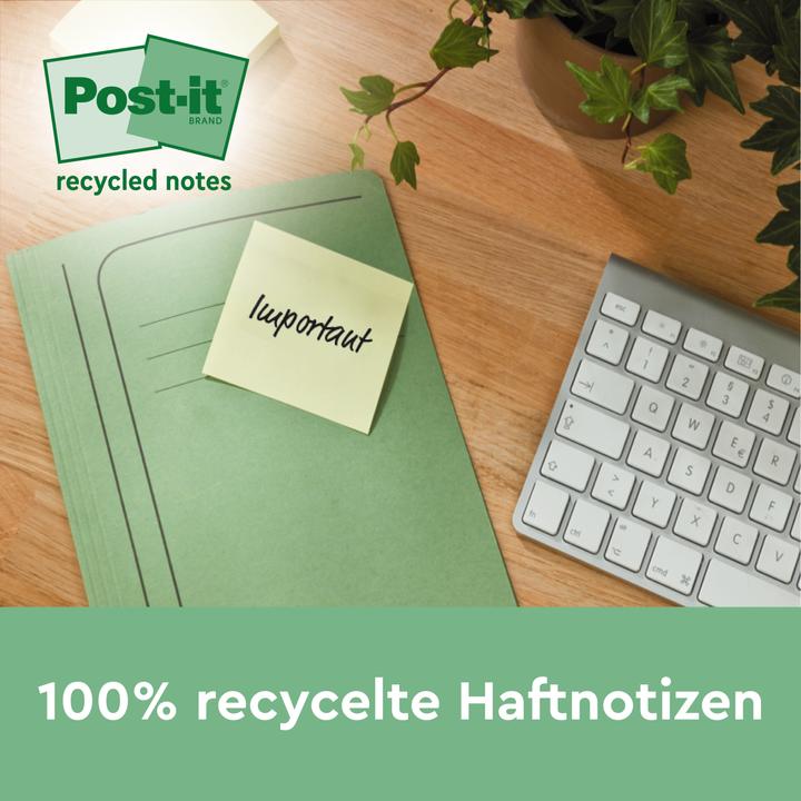 Produktbild Post-it Recycling Z-Notes (76 x 76 mm)
