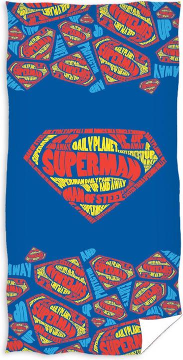 Actual product image Carbotex Superman bath towel (70 x 140 cm)