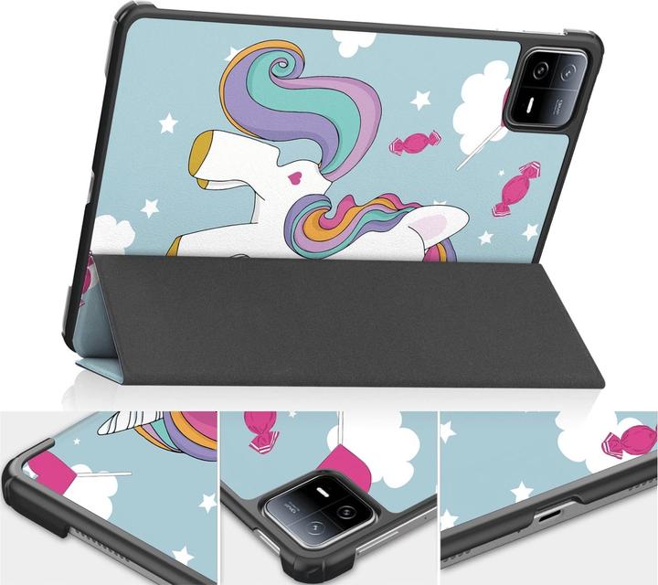 Produktbild Cover-Discount Xiaomi Pad 6 - Tri-fold Smart Case Einhorn (Xiaomi Pad 6)