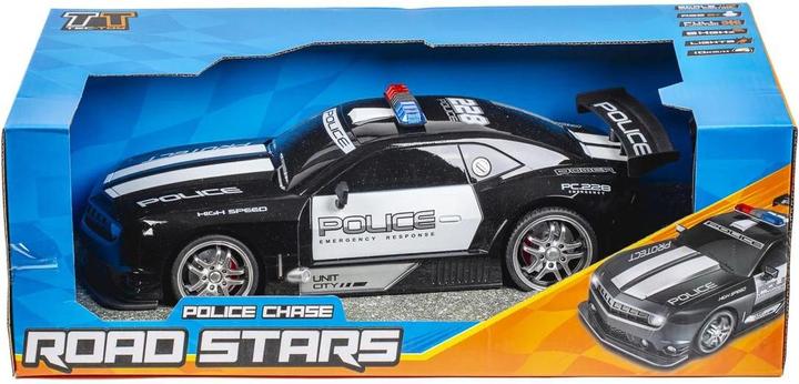 Immagine prodotto Tec-Toy Auto Polizia Inseguimento Nero, 1:12