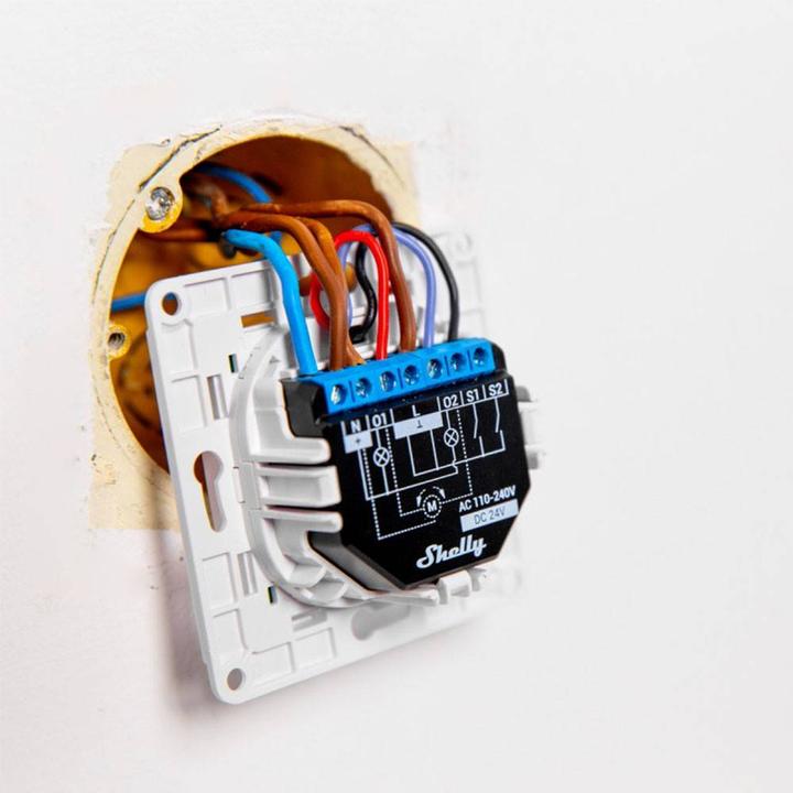 Produktbild Shelly Wall switch 2 - white