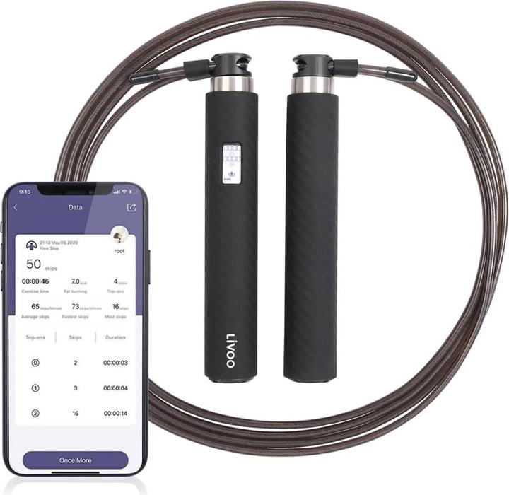 Produktbild Livoo Vernetztes Springseil (17 cm)