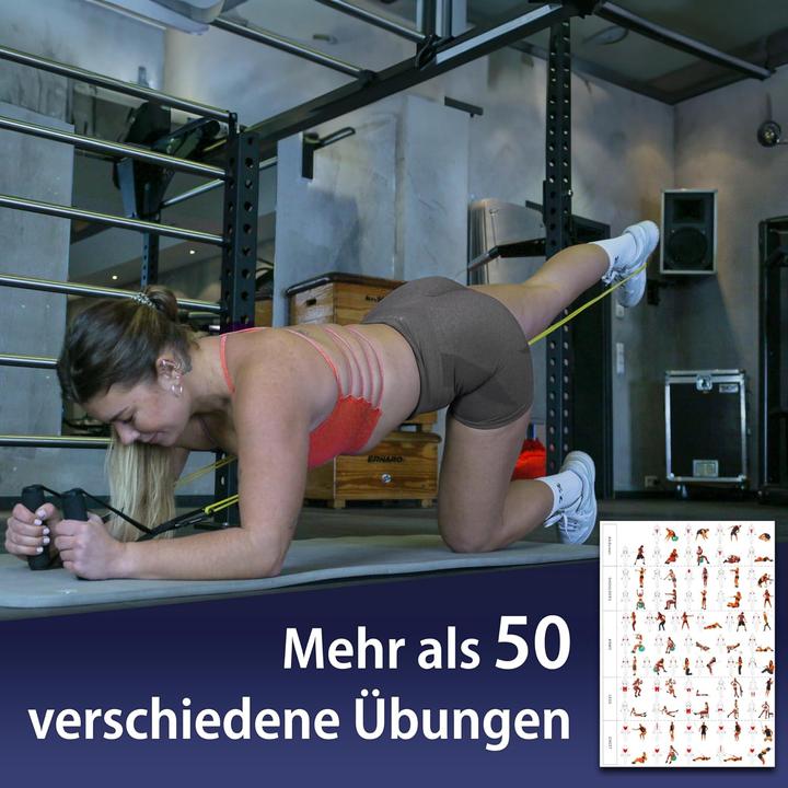 Produktbild Powerful-x Widerstandsbänder (2.08 m, Mittel, Leicht, Stark)
