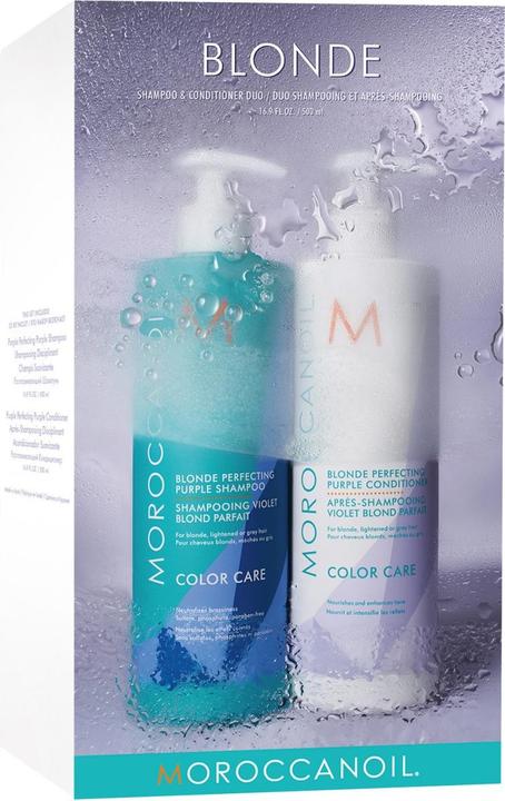 Moroccanoil - Blonde Set (1 ml, Flüssiges Shampoo)