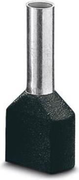 Productafbeelding Phoenix Contact Klembuis, tule lengte: 12 mm, lengte: 20 mm, kleur: zwart - (100 stuks)