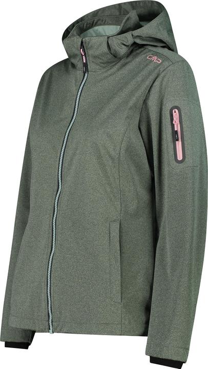 Produktbild CMP Campagnolo Women's Light Melange Jacket Zip Hood (34, XXS)