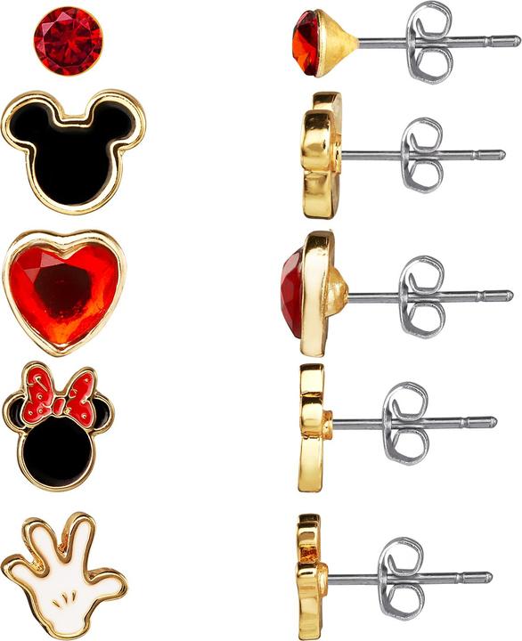 Actual product image NoName MINNIE - Set de 5 Paires de Clous d'Oreilles (Sterling Silver)