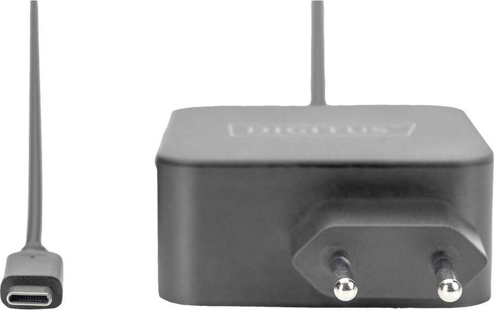 Image du produit Digitus Chargeur pour ordinateur portable Adaptateur secteur USB-C 65W PD3.0 DA-10071 1,2 m, noir (65 W)