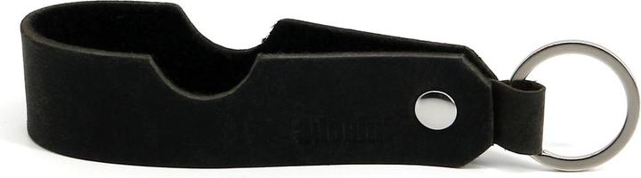 Produktbild adorini Cigar & pipe rest key ring leather black