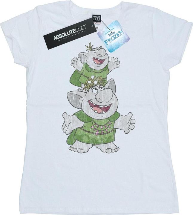 Immagine prodotto Disney Frozen Handstacking Trolls Maglietta Donna (M)
