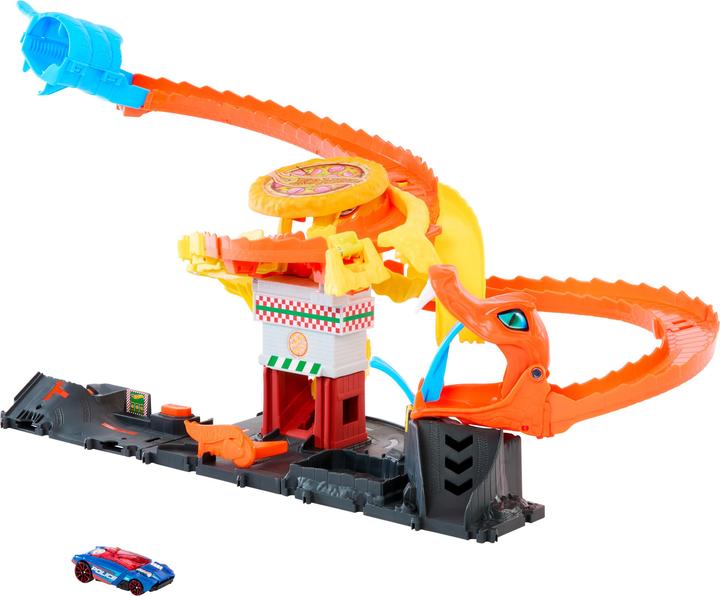 Actual product image Hot Wheels City Cobra Slam Pizza Attack