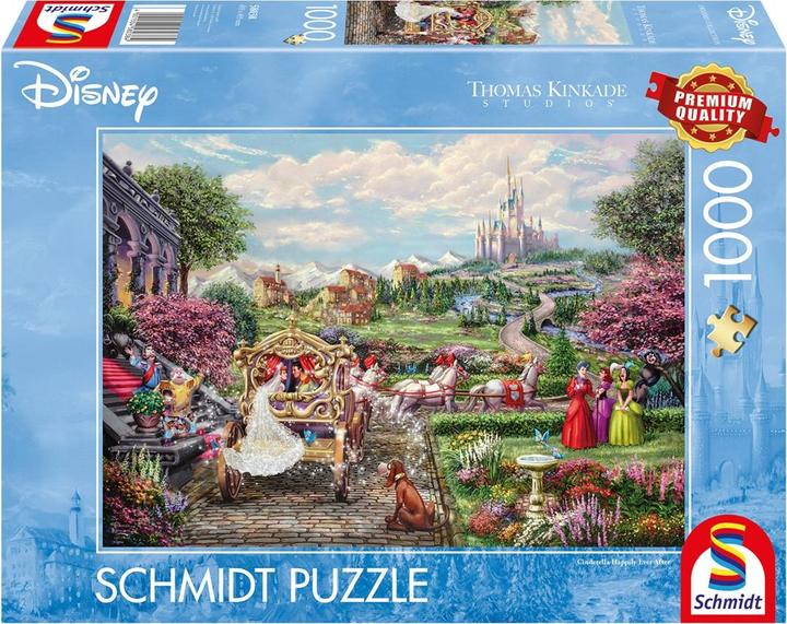Immagine prodotto Schmidt Spiele Disney, Cenerentola felice e contenta (1000 pezzi)