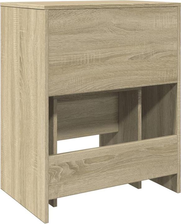 Image du produit VidaXL Coiffeuse avec tabouret 60 x 40 x 113,5 cm (60 x 40 x 75 cm)