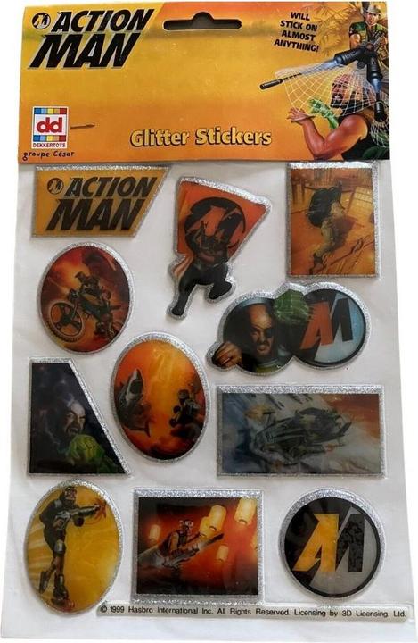 Image du produit Action Man - Autocollants 3D