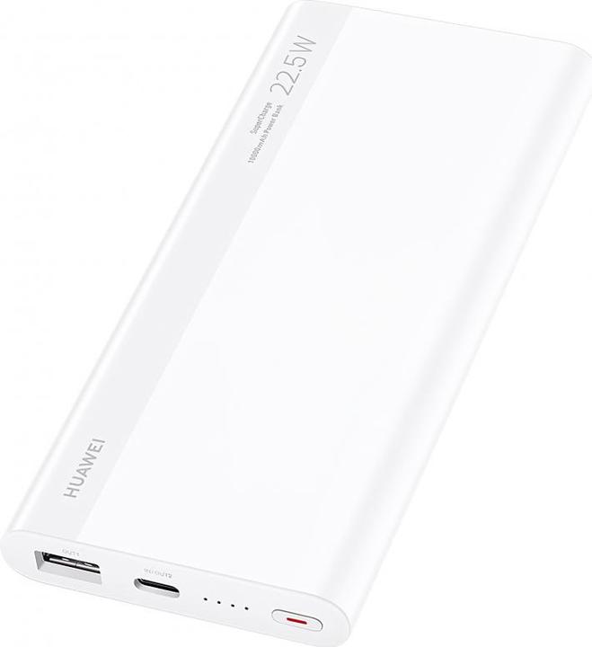 Actual product image Huawei SuperCharge PowerBank 10000 mAh - white (10000 mAh, 22.50 W, 22.50 Wh)