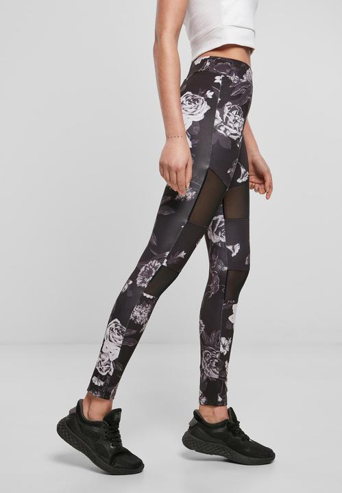 Produktbild Urban Classics Ladies Tech Mesh AOP Leggings (5XL)