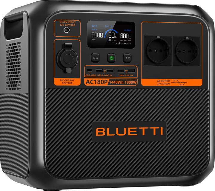 Produktbild Bluetti AC180P (1440 Wh, 16 kg)