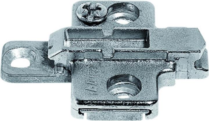 Image du produit Blum Plaques de montage cruciforme CLIP montage d'angle (1 pcs)
