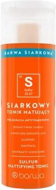 Barwa Tonico opacizzante allo zolfo 200ml (Acqua tonica, 200 ml)