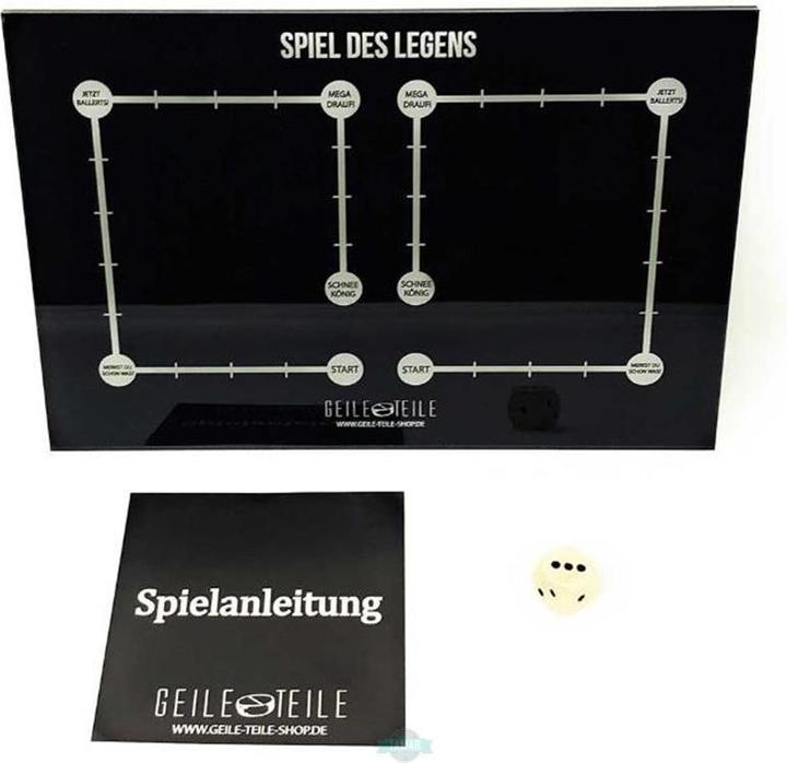 Actual product image Geile Teile Snuff pad acrylic - game of laying