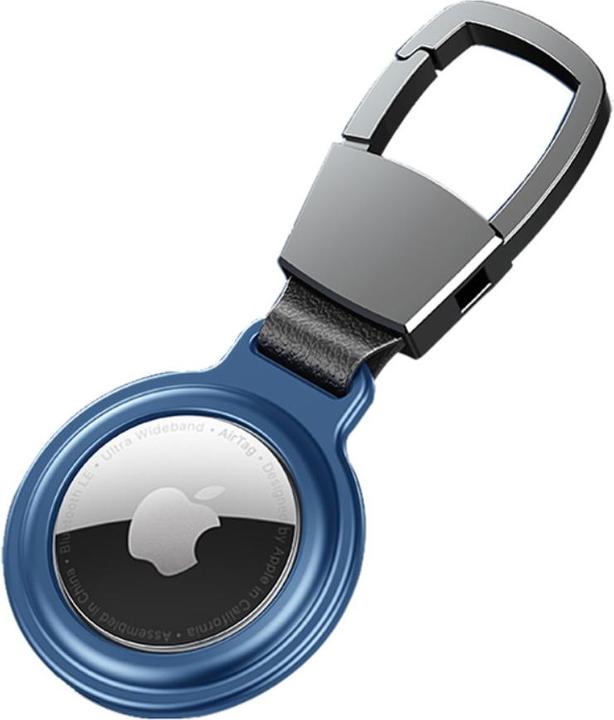 Immagine prodotto Ueli Express Portachiavi magnetico in alluminio per Apple AirTag Blu