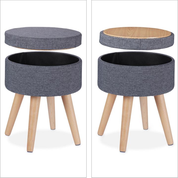 Actual product image Relaxdays Seat stool