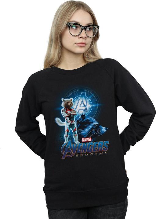 Image du produit Sweatshirt Womens/Ladies Avengers Endgame Rocket Team Suit (L)