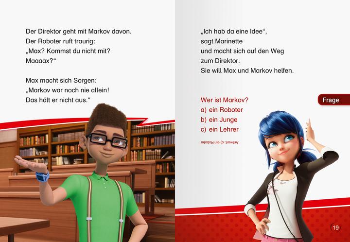 Actual product image Ravensburger Miraculous: Roboter-Chaos - Das Erstlesebuch zur Serie (German, Anne Sheller, 2024)