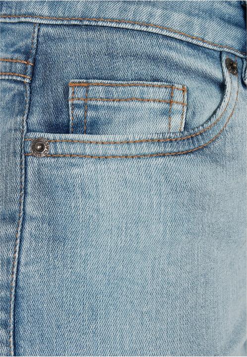 Actual product image Urban Classics Ladies High Waist Flared Denim Pants (32)