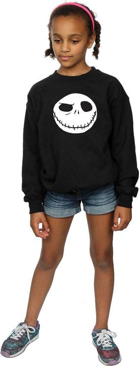 Produktbild Disney Nightmare Before Christmas Jack's Big Face Sweatshirt Mädchen (152, 158)